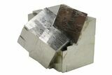 Natural Pyrite Cube Cluster - Spain #231493-1